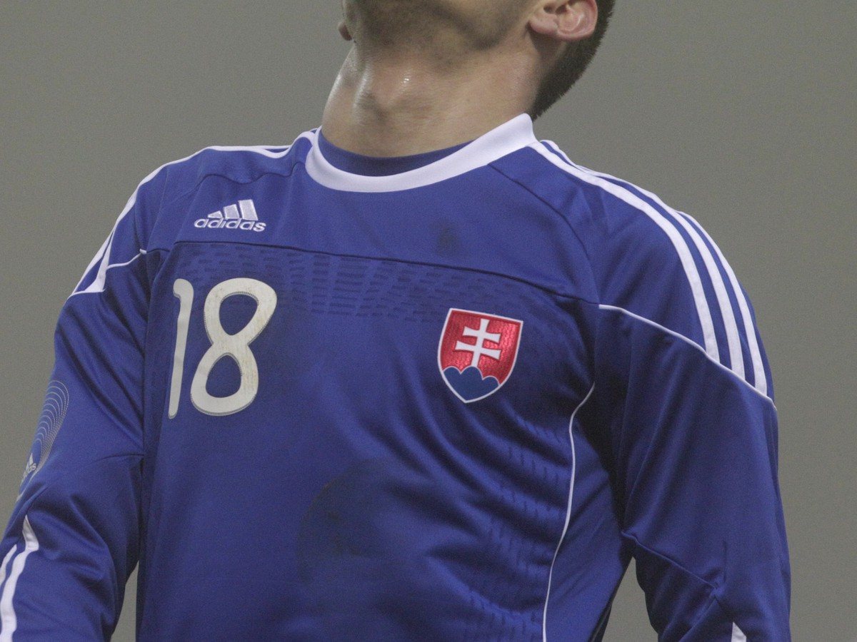 Erik Jendrišek v reprezentačnom drese