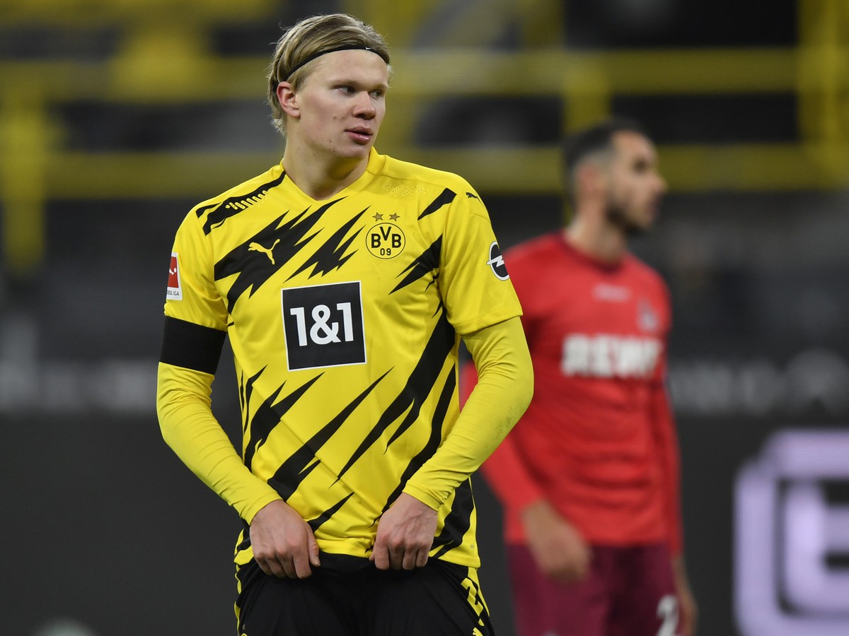 Nórsky útočník Erling Haaland v službách Borussie Dortmund