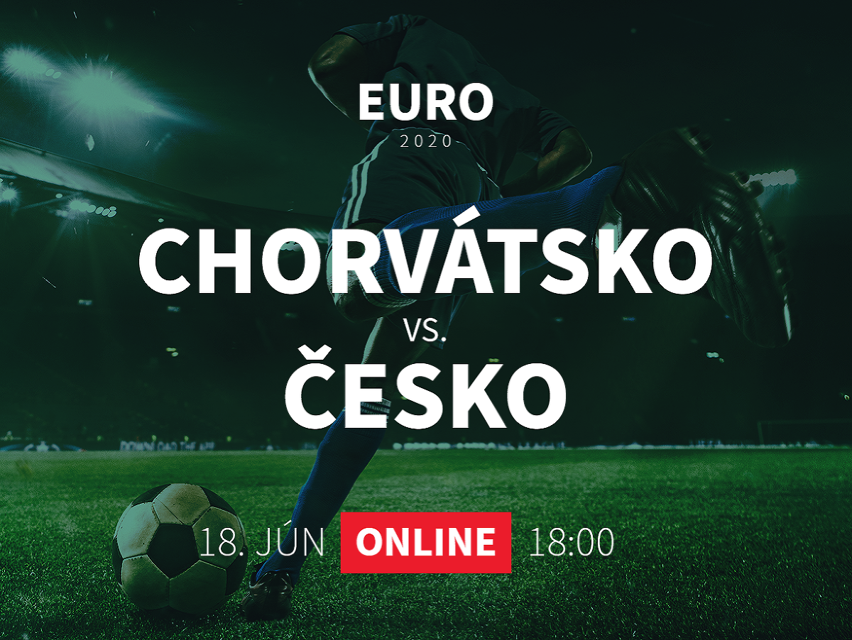 Online prenos z EURO 2020: Chorvátsko - Česko