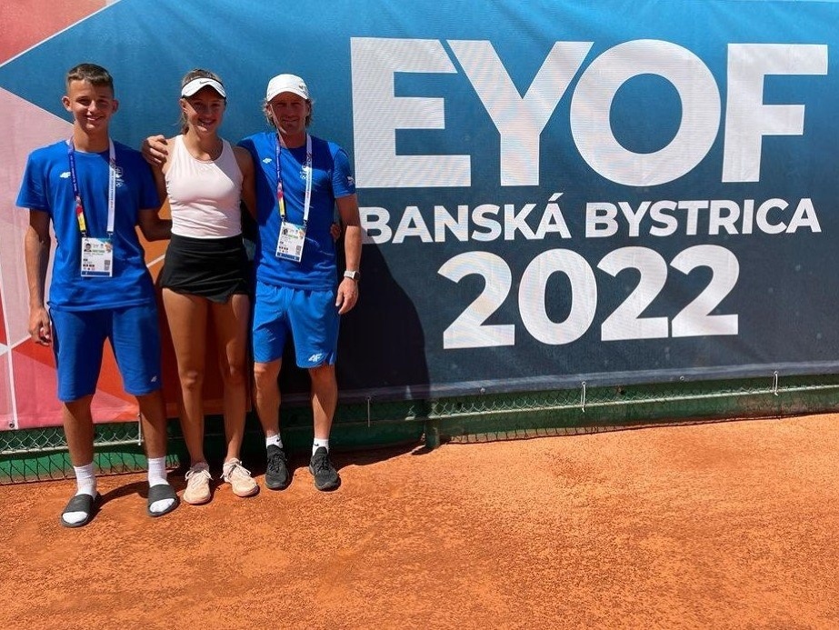 Slovenská tenistka Renáta Jamrichová na EYOF 2022
