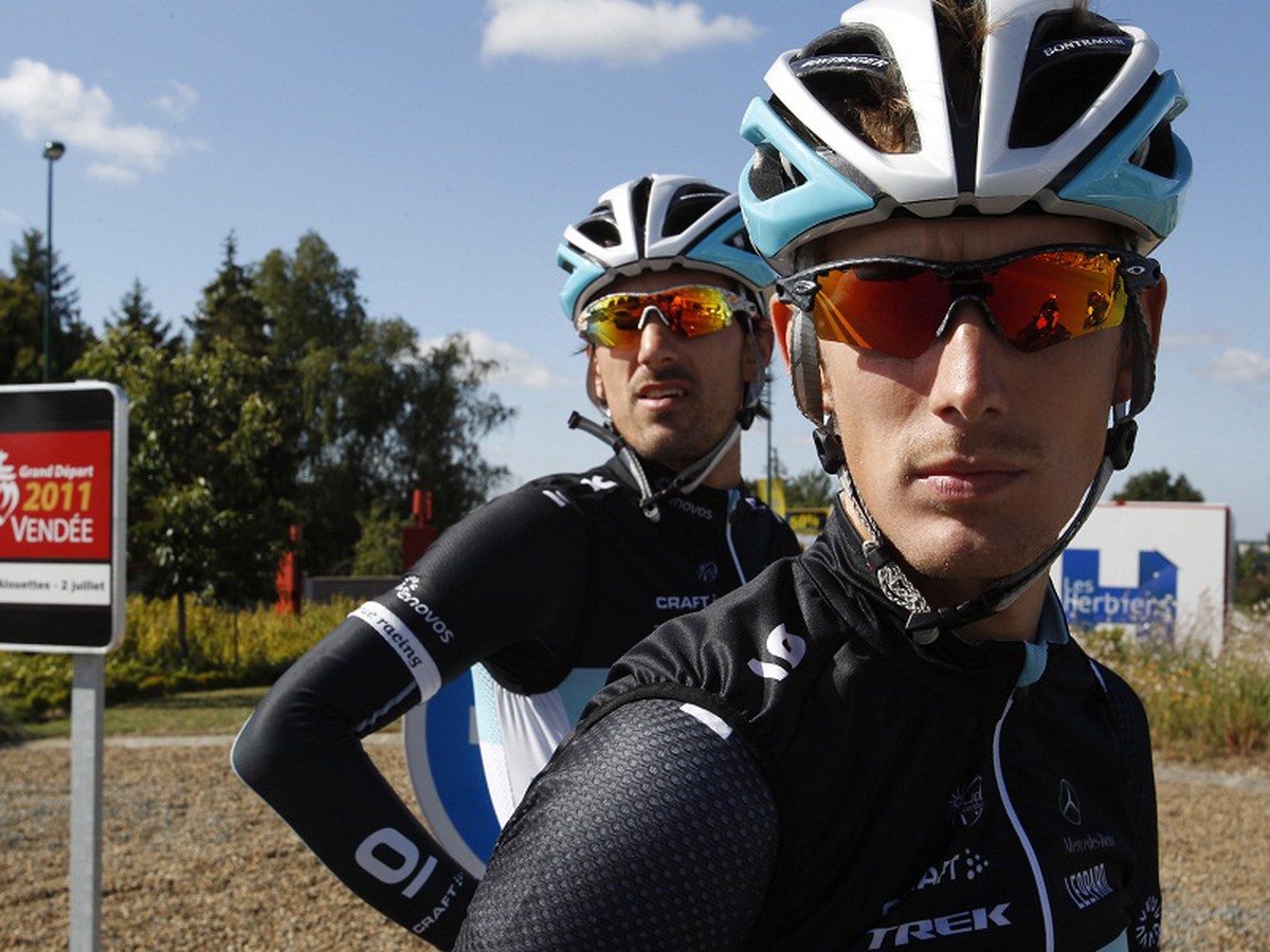 Fabian Cancellara a Andy Schleck