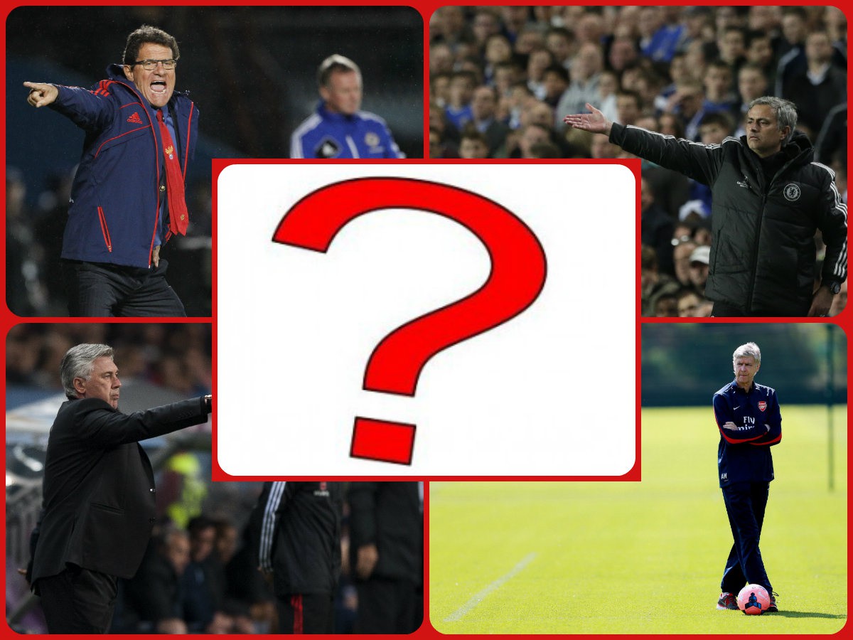 Najlepšie platení futbaloví tréneri: Fabio Capello, José Mourinho, Carlo Ancelotti a Arséne Wenger