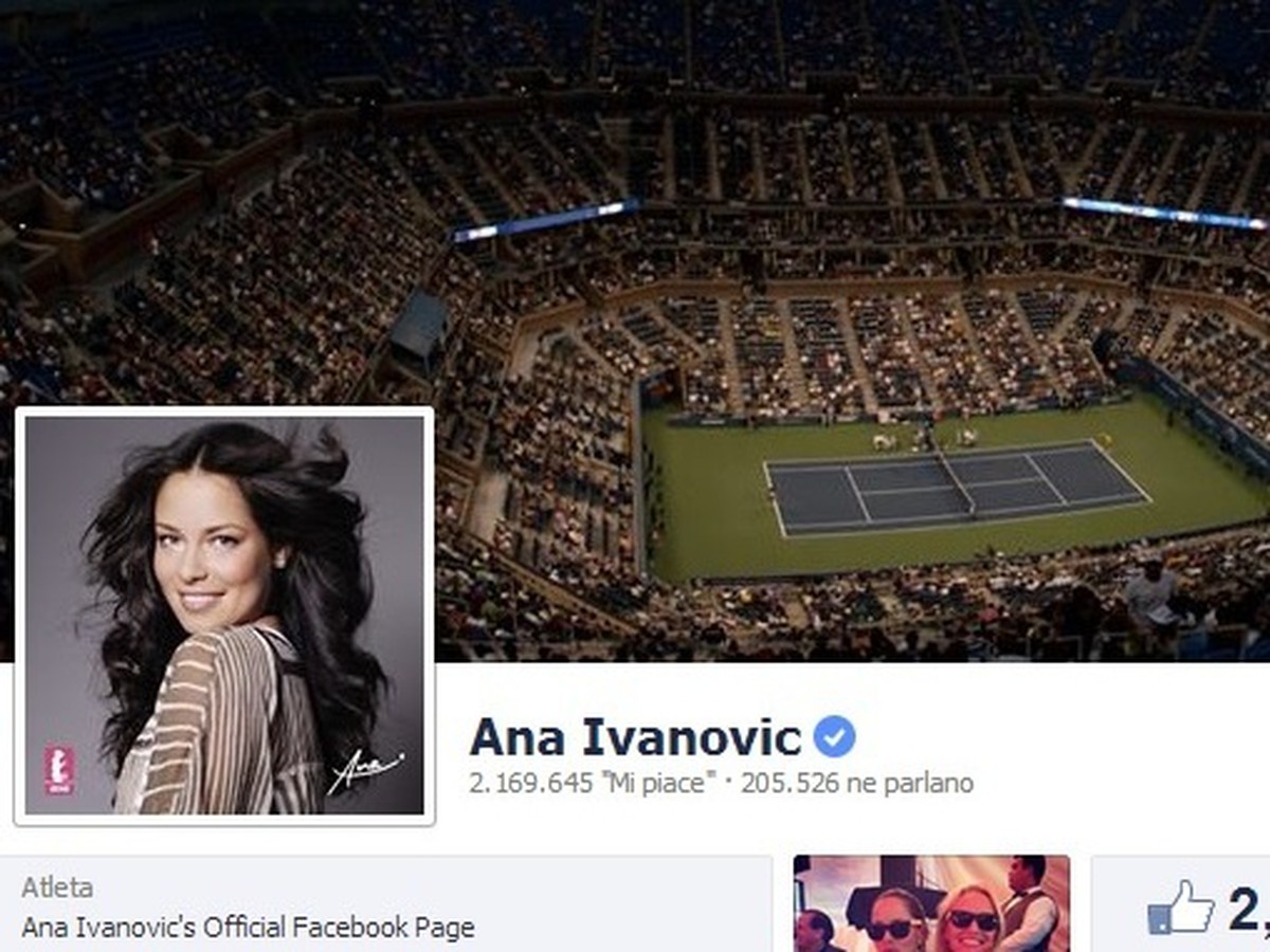 Facebook si slávna tenistka zatiaľ nechala