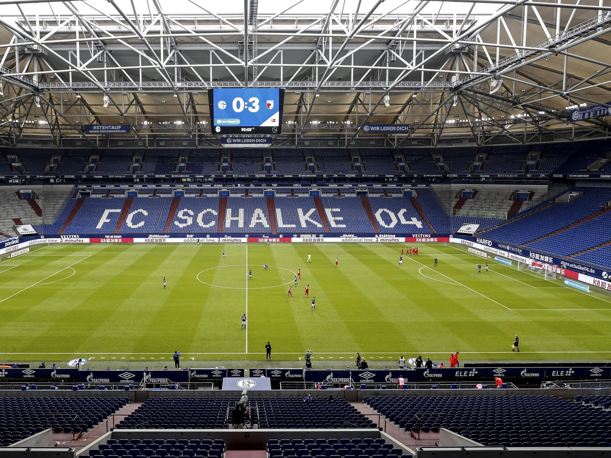 Veltins-Arena v Gelsenkirchene, domovský stánok tímu Schalke 04