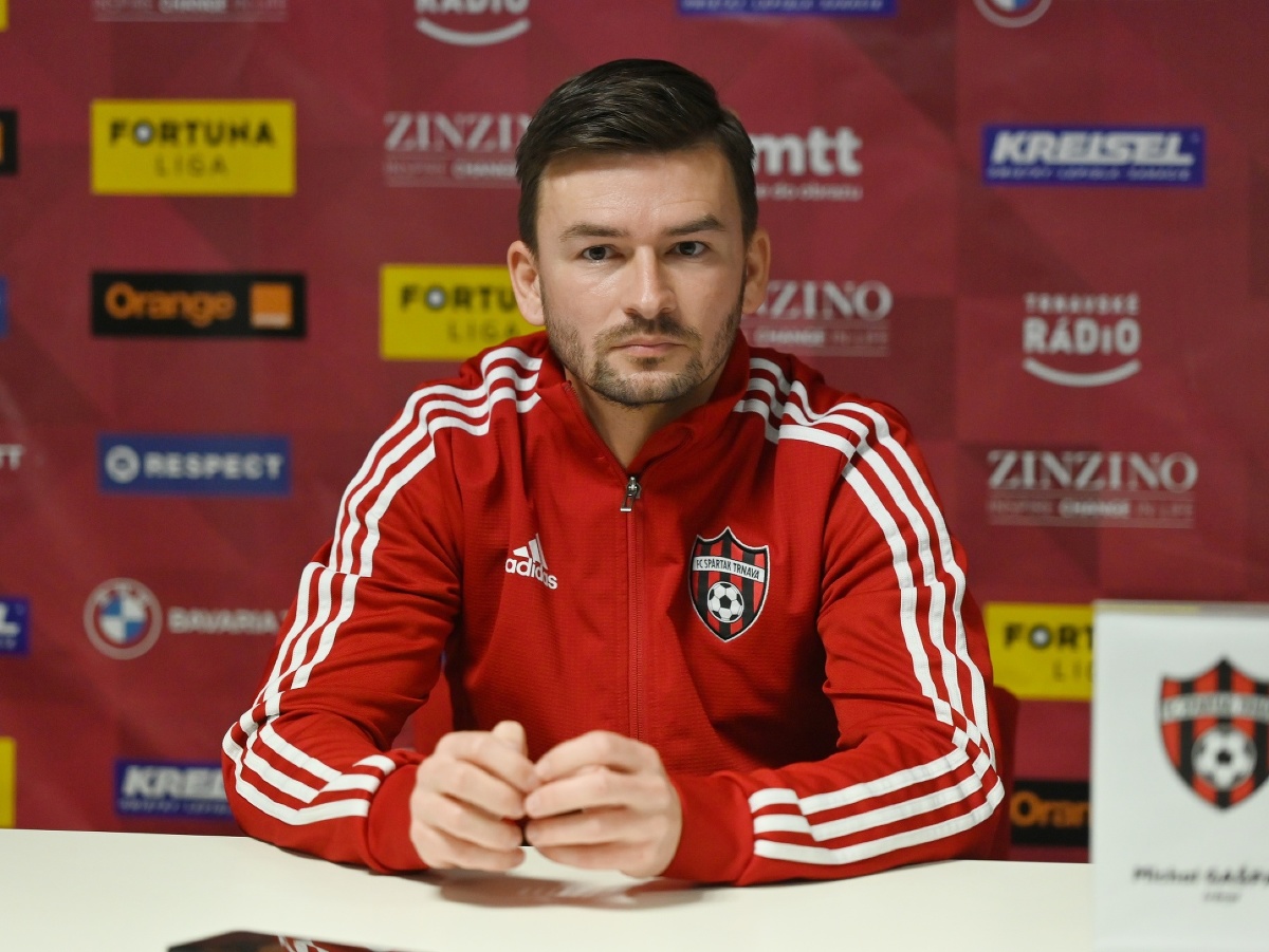 Tréner FC Spartak Trnava Michal Gašparík