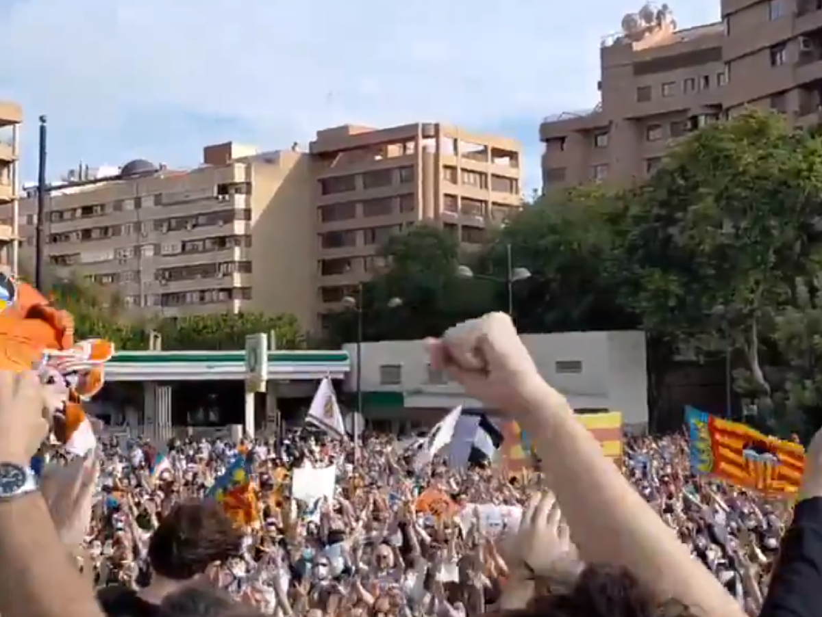 Fanúšikovia Valencie protestujú proti majiteľovi klubu