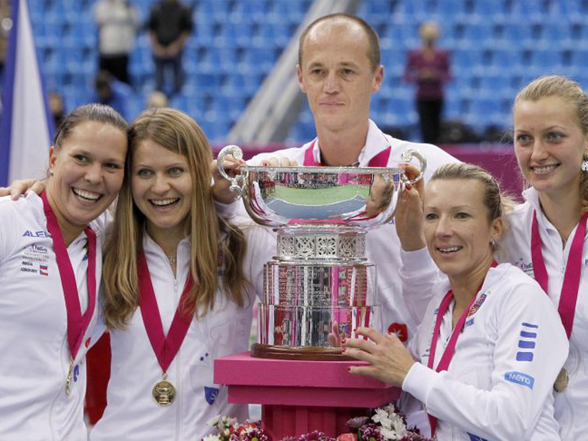 Květa Peschková s trofejou