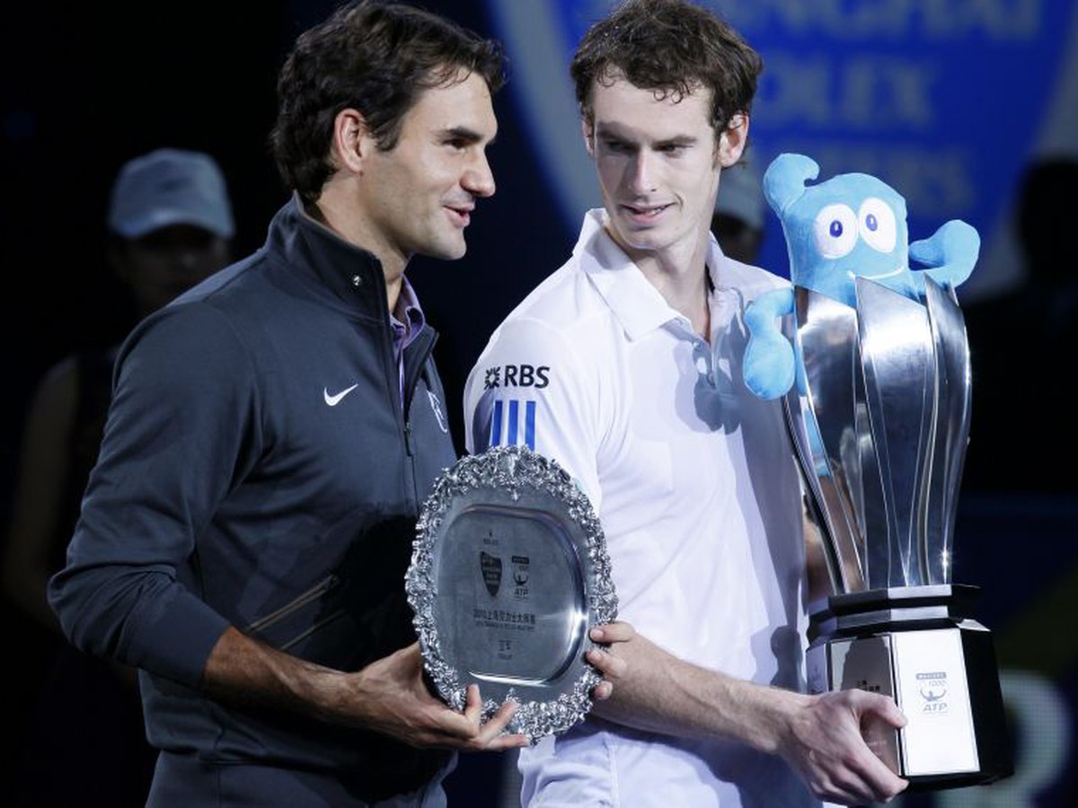 Roger Federer a Andy Murray