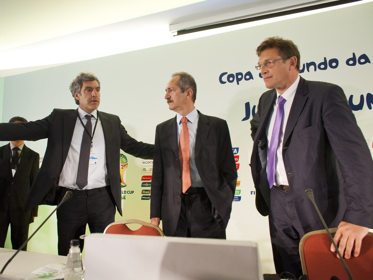 Walter De Gregorio, Aldo Rebelo a Jerome Valcke