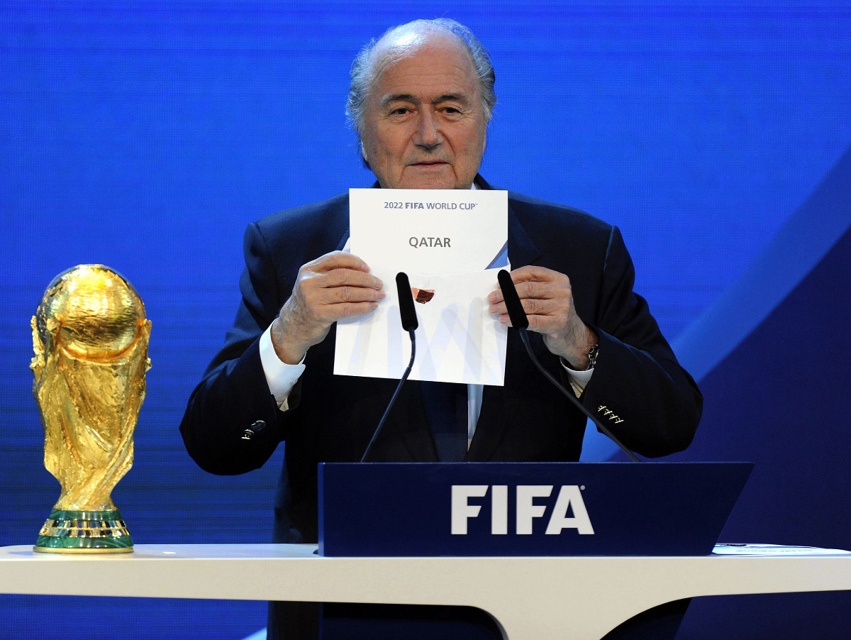 Bývalý predseda FIFA Sepp Blatter