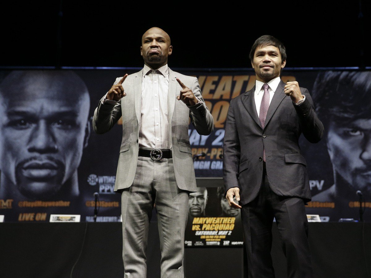 Floyd Mayweather a Manny Pacquiao