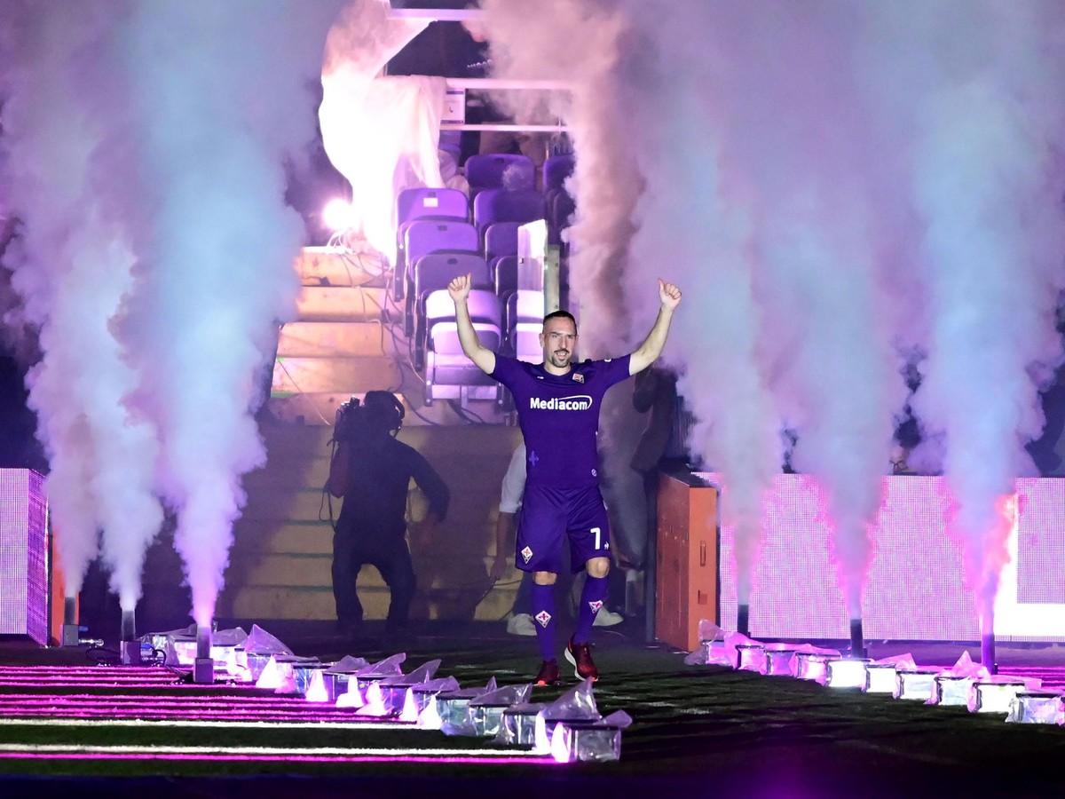 Nová posila talianskeho klubu ACF Fiorentina francúzsky veterán Franck Ribery