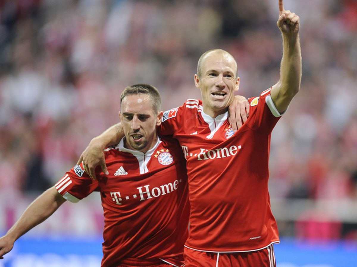 Franck Ribery a Arjen Robben