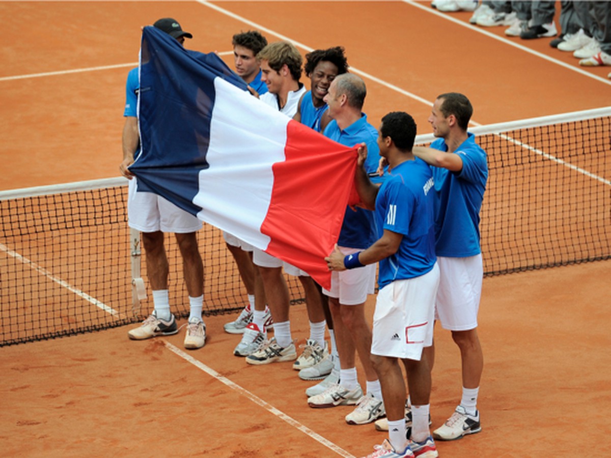 Francúzi oslavujú postup v Davis Cupe