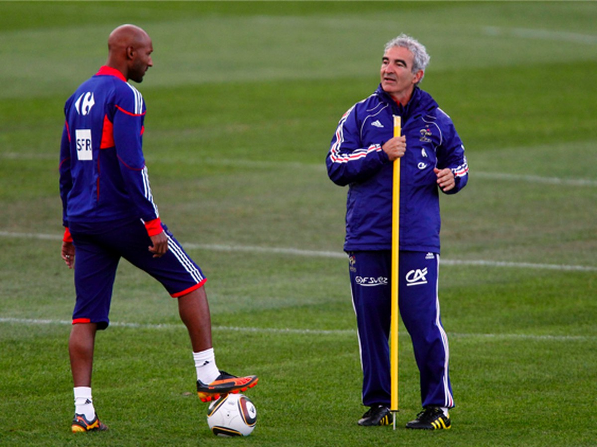 Nicolas Anelka a Raymond Domenech