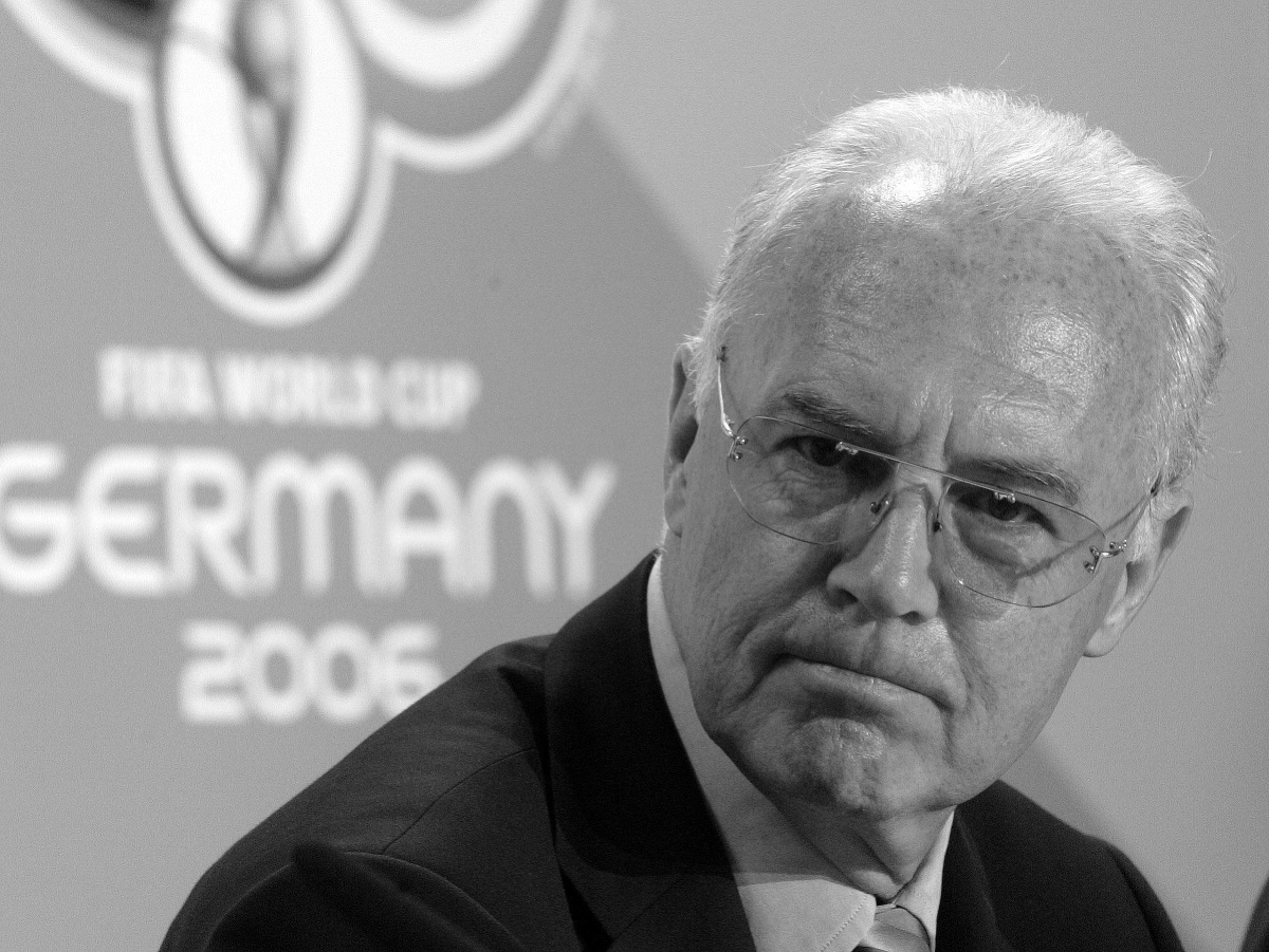 Zosnulá legenda Franz Beckenbauer