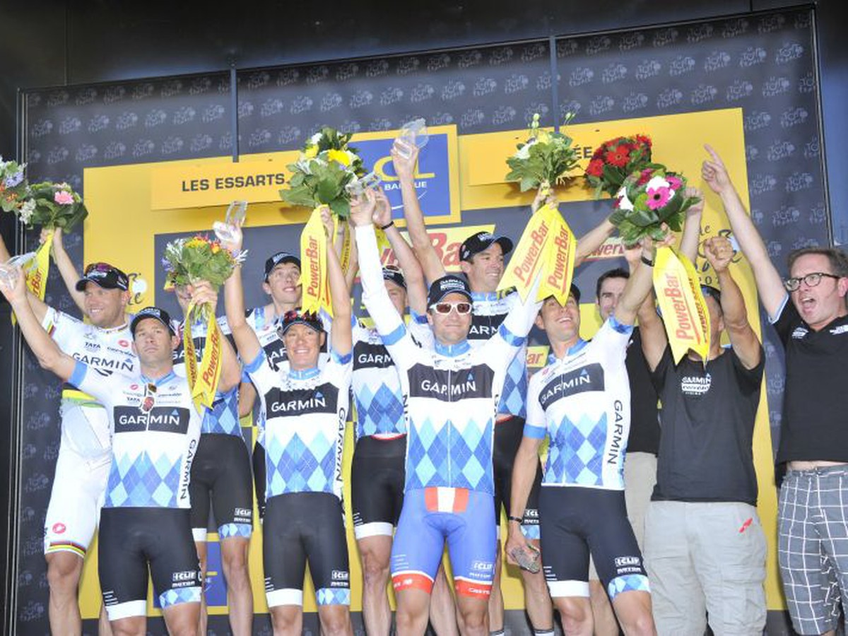 Tím Garmin-Cervelo bol najlepší v časovke