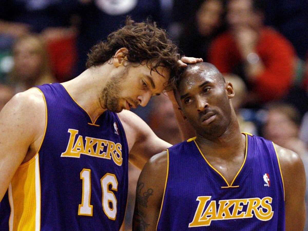 Pau Gasol a Kobe Bryant