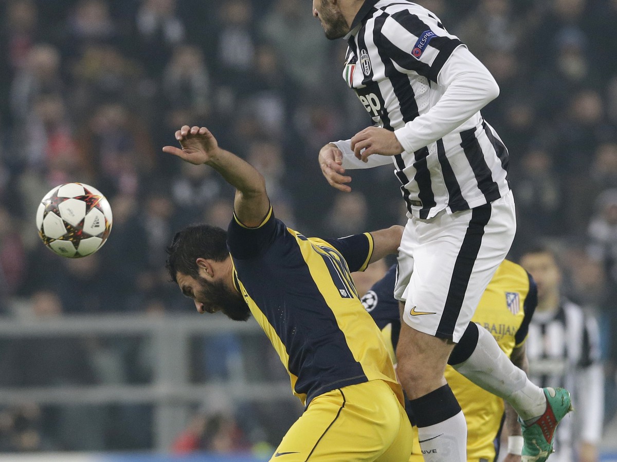 Arda Turan (Atlético) a Giorgio Chiellini (Juventus)