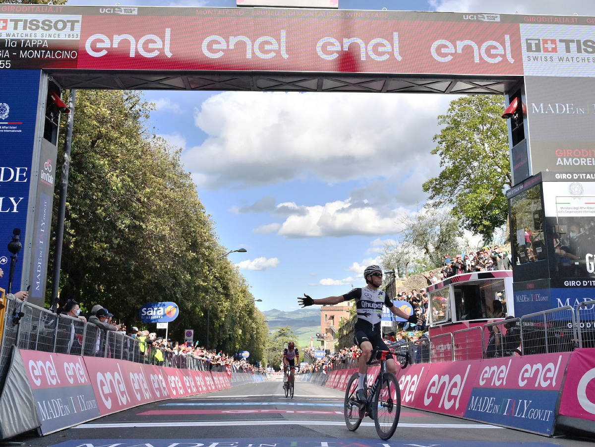 Mauro Schmid ovládol 11. etapu Giro d'Italia