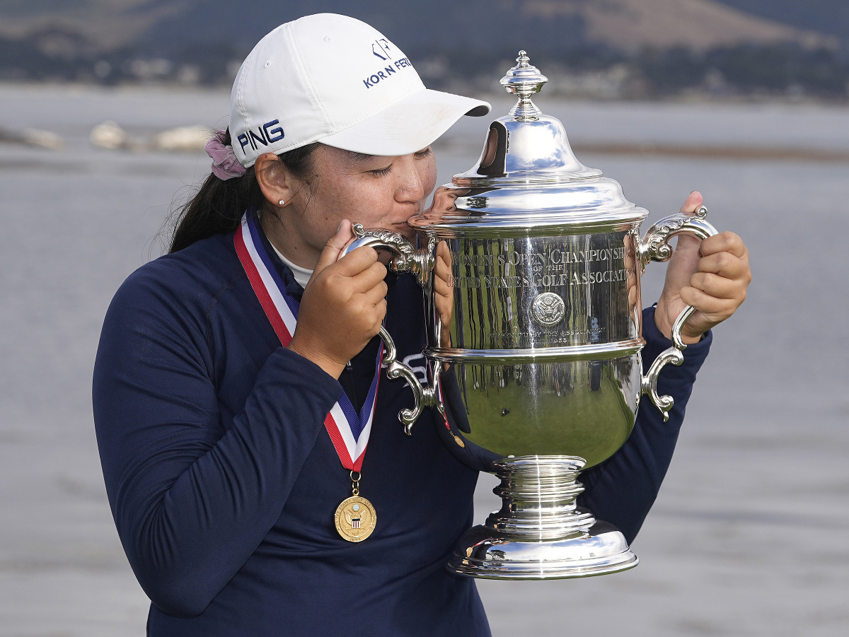 Americká golfistka Allisen Corpuzová vyhrala US Open
