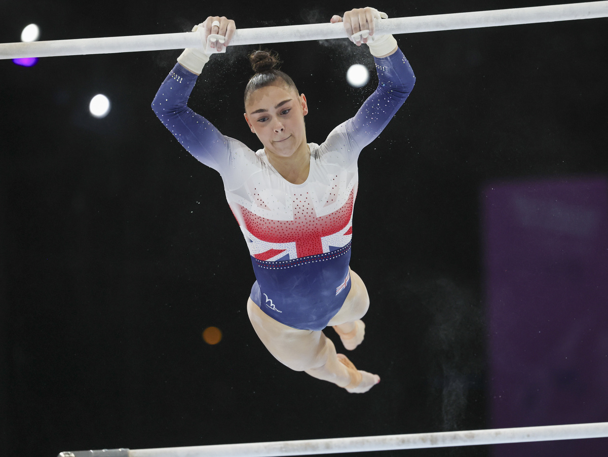 Úradujúca trojnásobná majsterka Európy v športovej gymnastike Britka Jessica Gadirovová