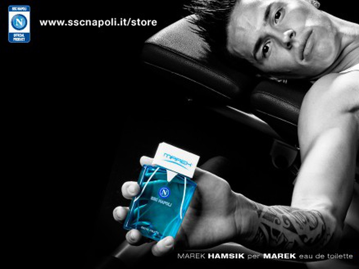 Marek Hamšík v úlohe modela