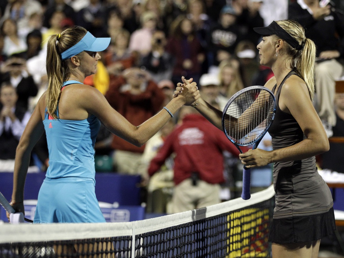 Daniela Hantuchová a Maria Šarapovová