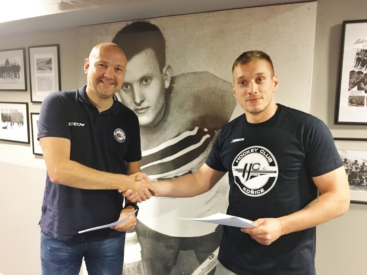 Marcel Haščák podpísal zmluvu s HC Košice