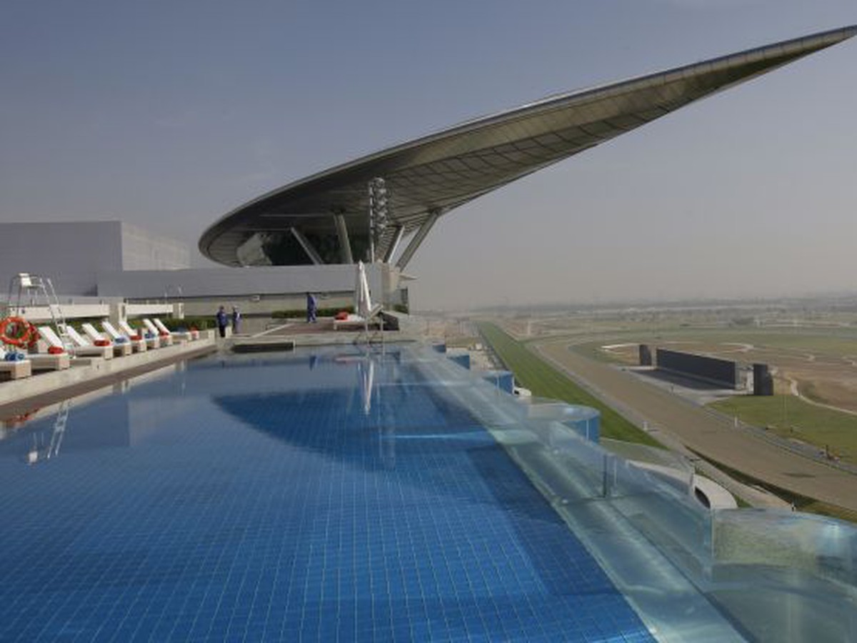 Supermoderný hipodróm v Dubaji