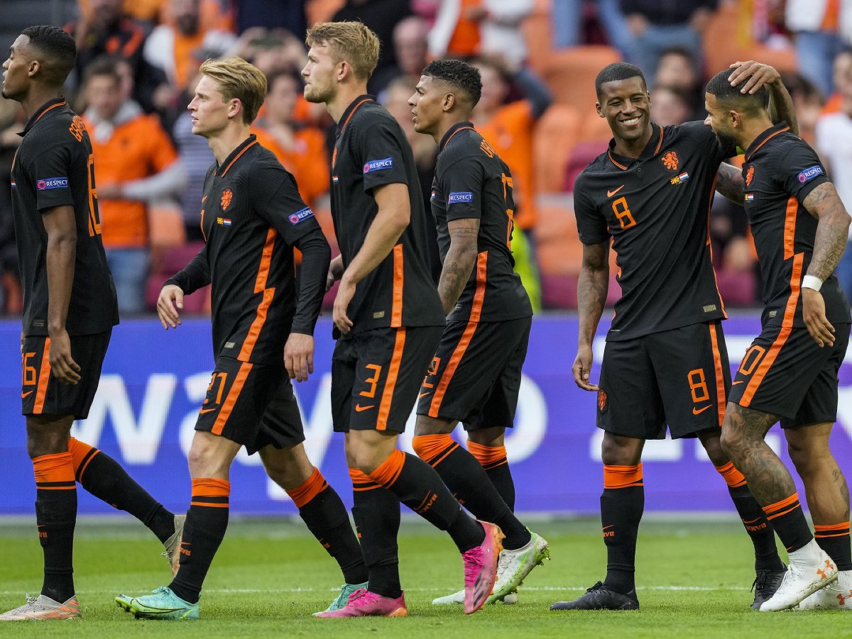 Radosť futbalistov Holandska