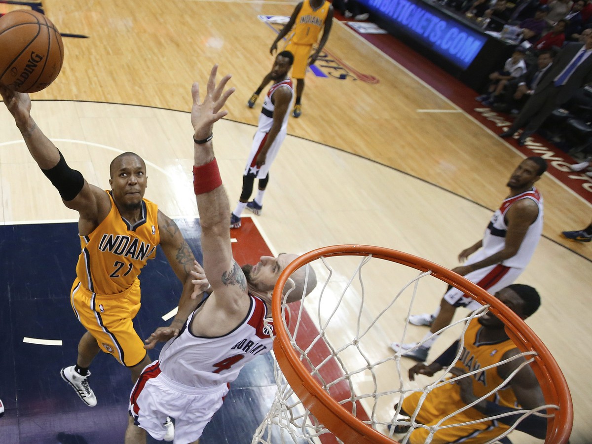 David West a Marcin Gortat