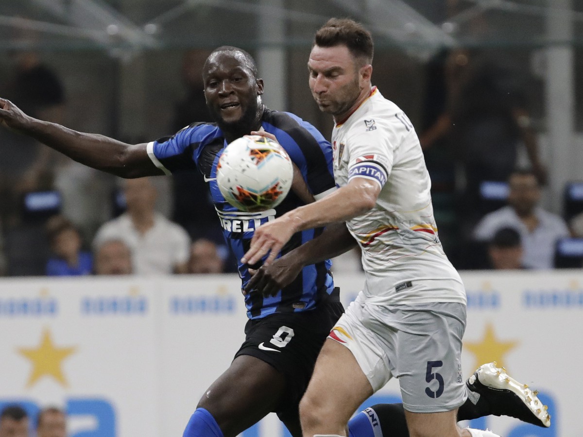 Romelu Lukaku v drese Interu Miláno