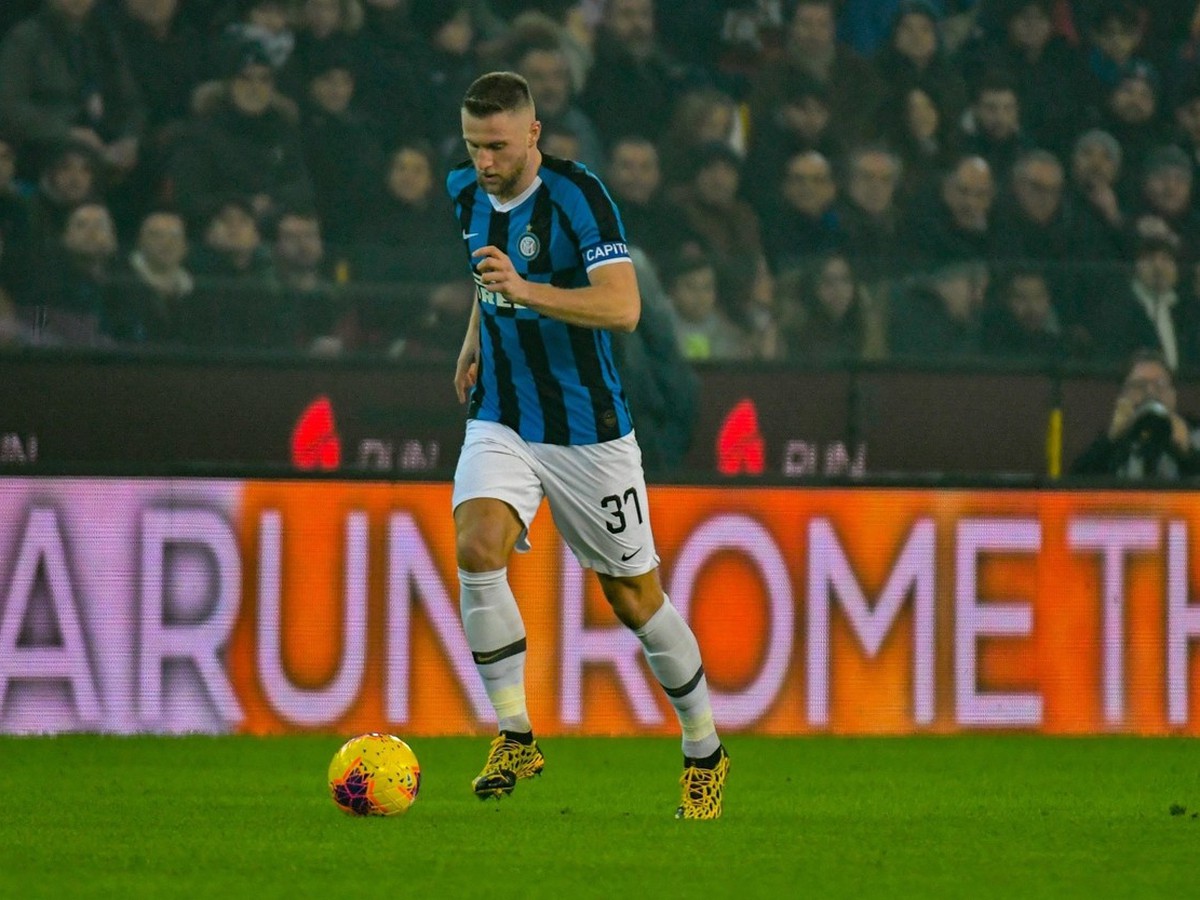 Milan Škriniar ako kapitán Interu Miláno