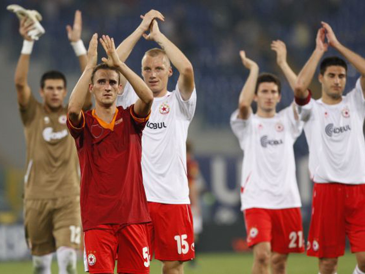 Ivanov (15) a Kotev (6) po zápase s AS Rím