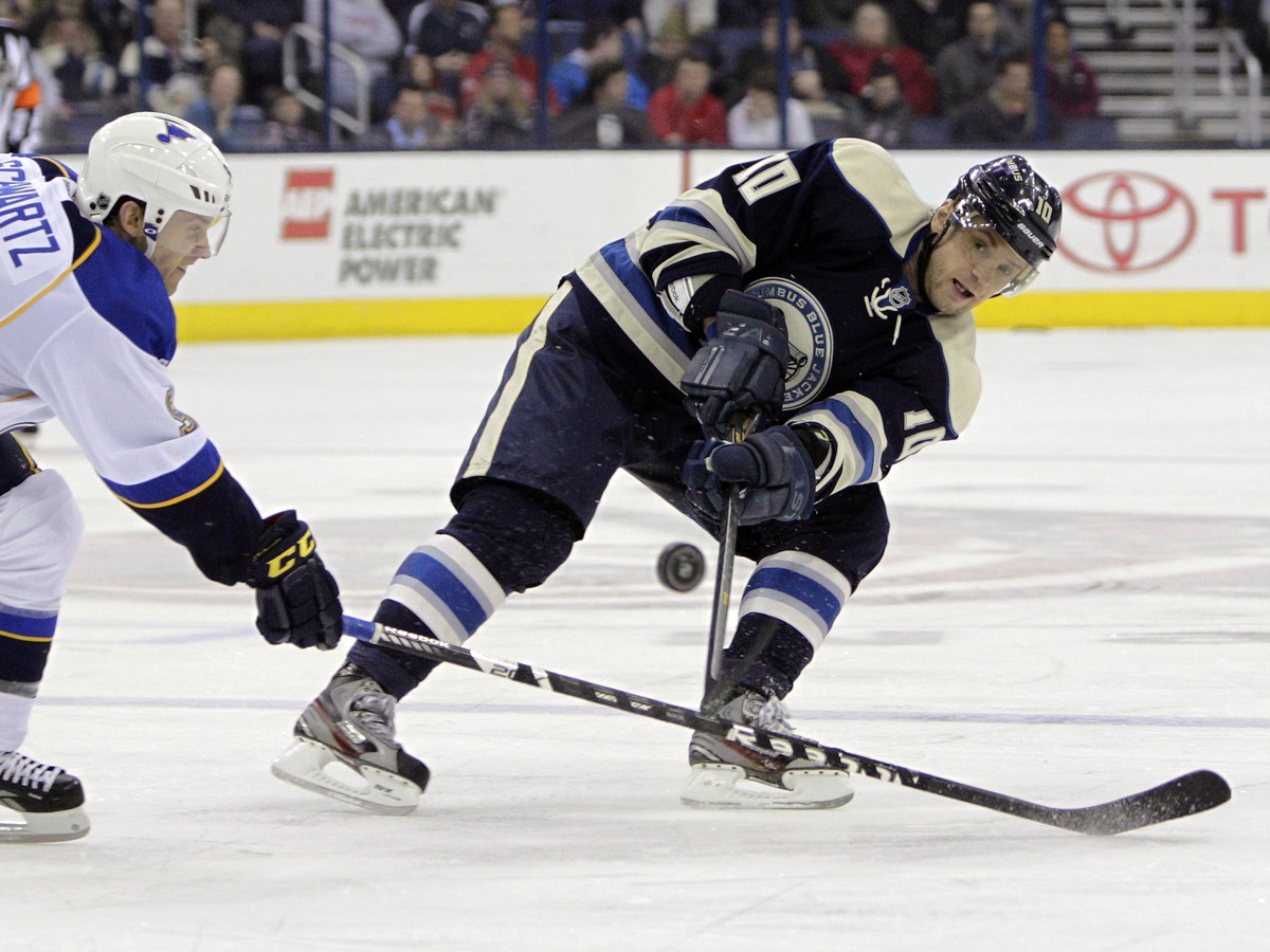 Jaden Schwartz a Marián Gáborík