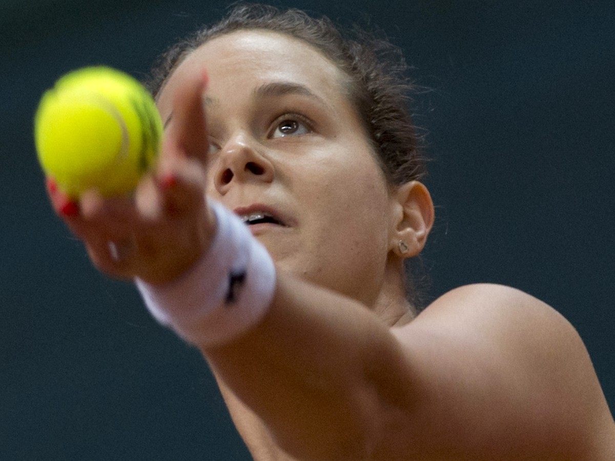 Na snímke slovenská tenistka Jana Čepelová