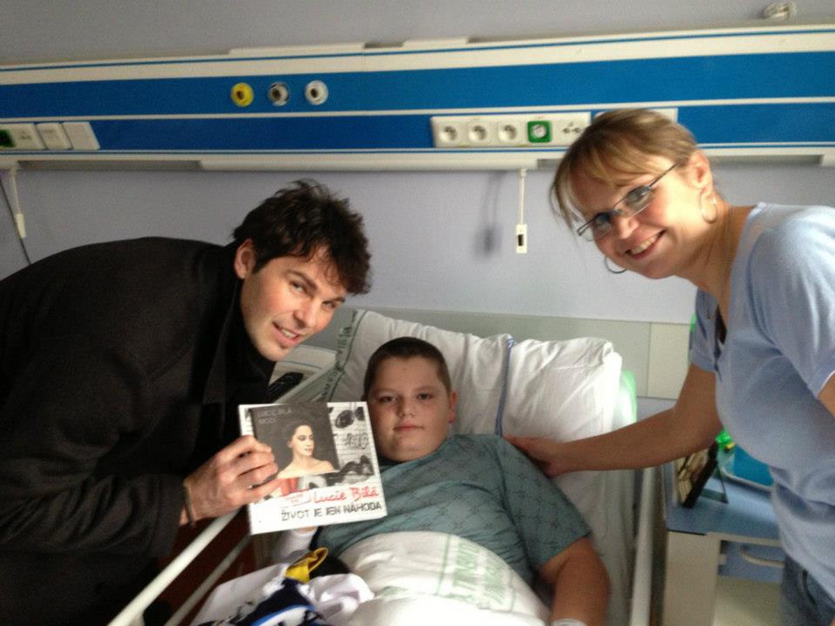Jaromír Jágr navštívil svojho fanúšika v nemocnici