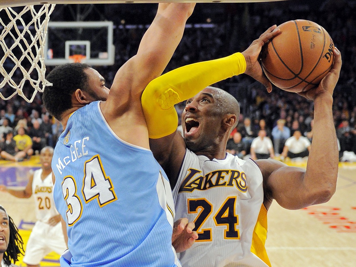 JaVale McGee a Kobe Bryant