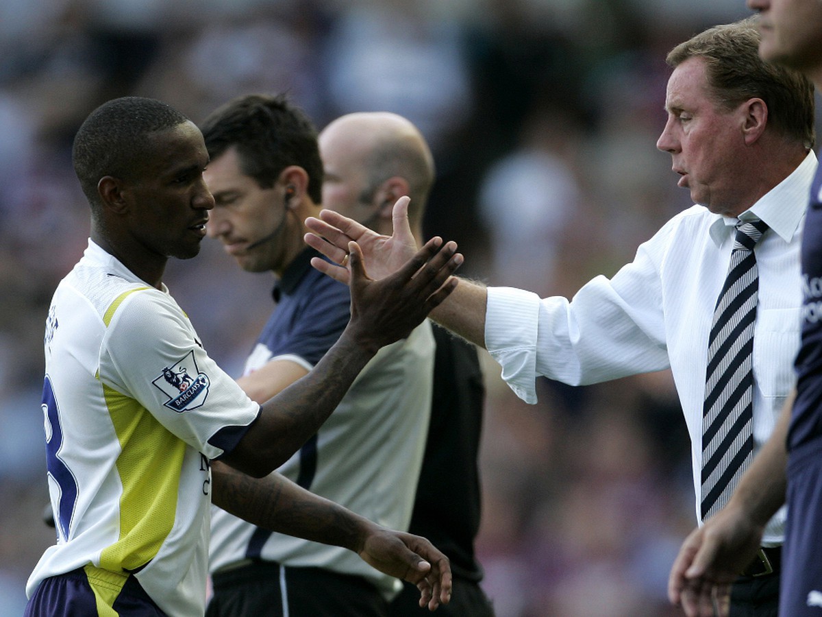 Harry Redknapp je s výkonmi Jermaina Defoea spokojný