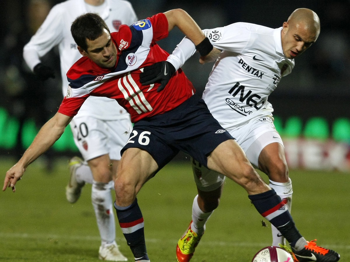 Joe Cole v drese Lille