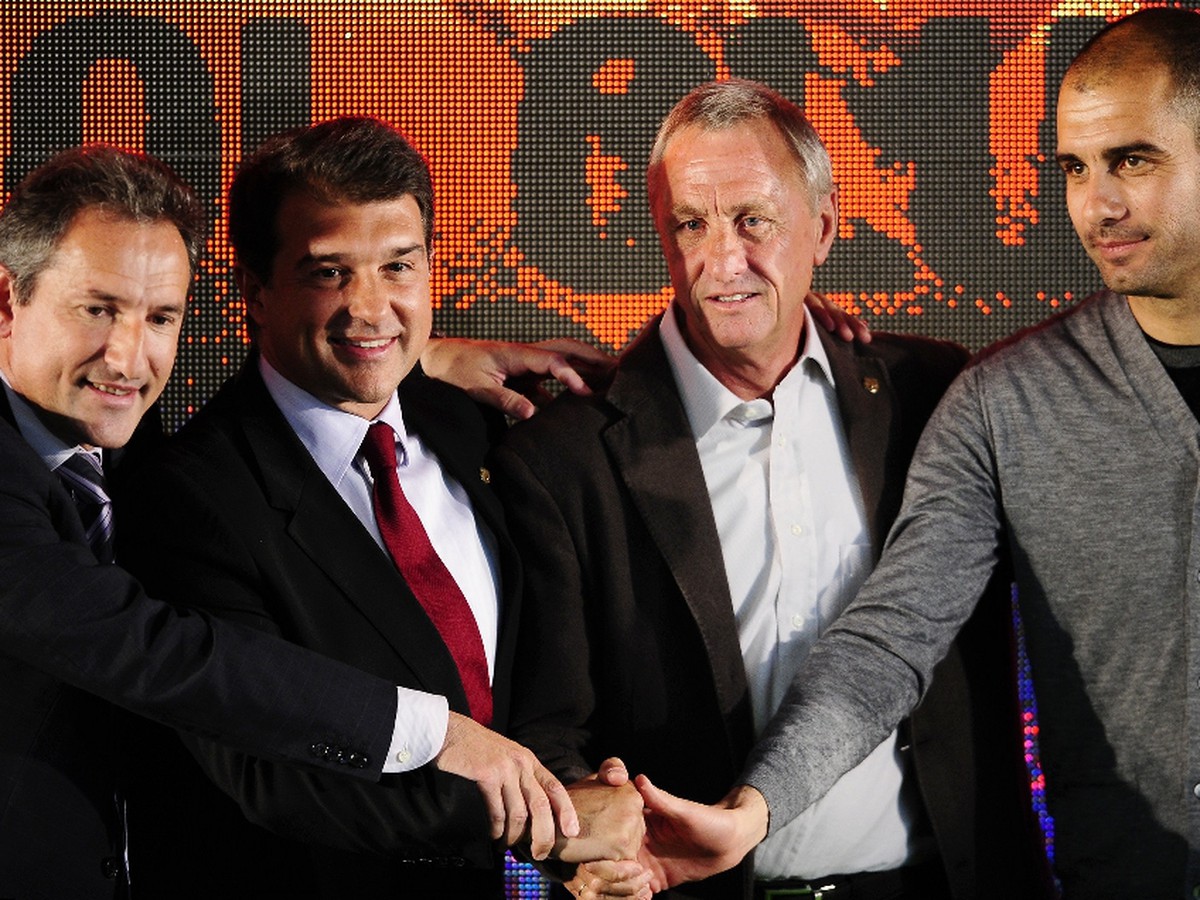 Cruyff a Guardiola