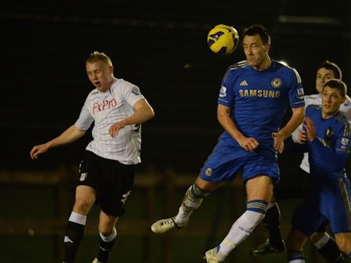 John Terry v zápase junioriek