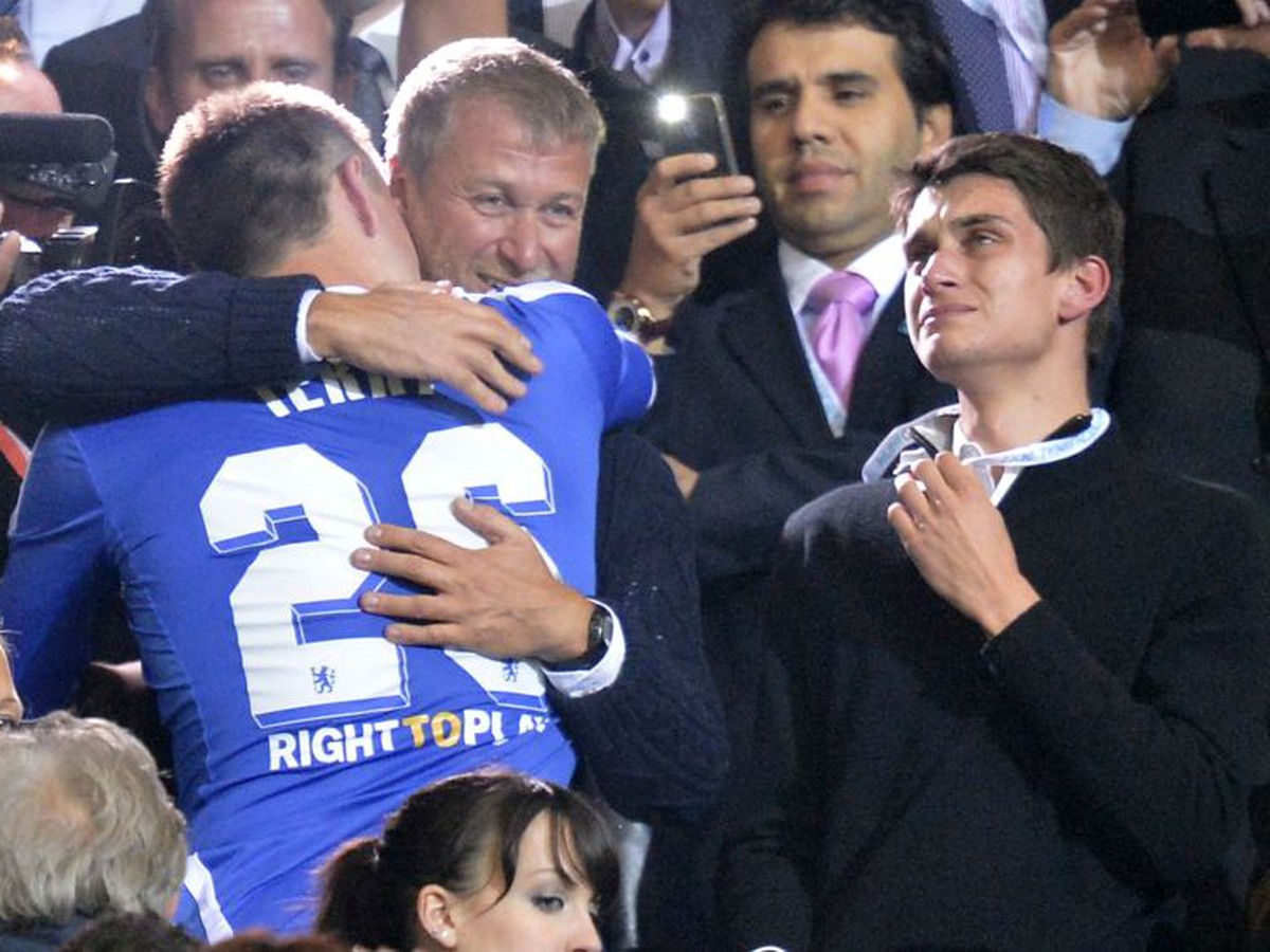 John Terry a Roman Abramovič
