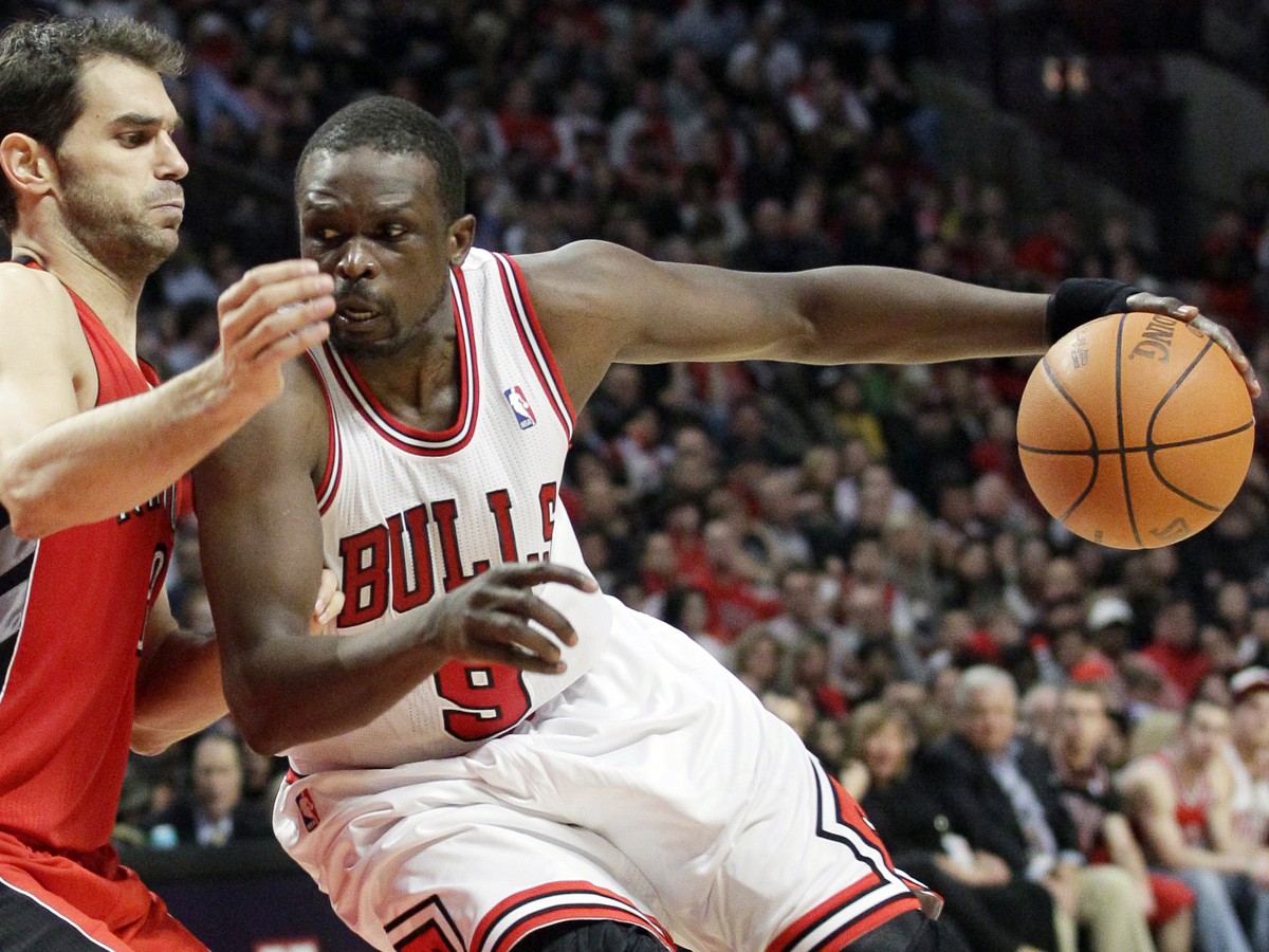 Jose Calderon a Luol Deng