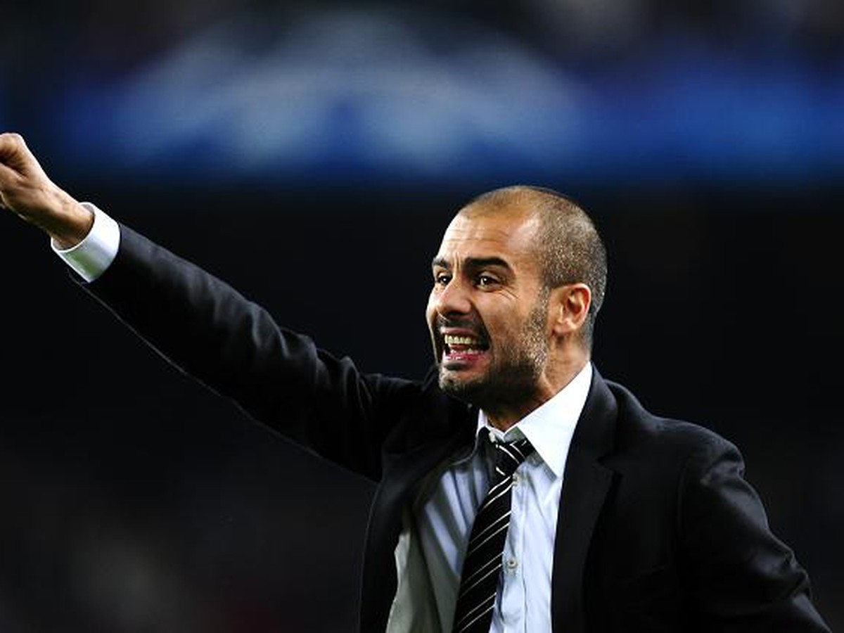 Tréner Barcelony Josep Guardiola