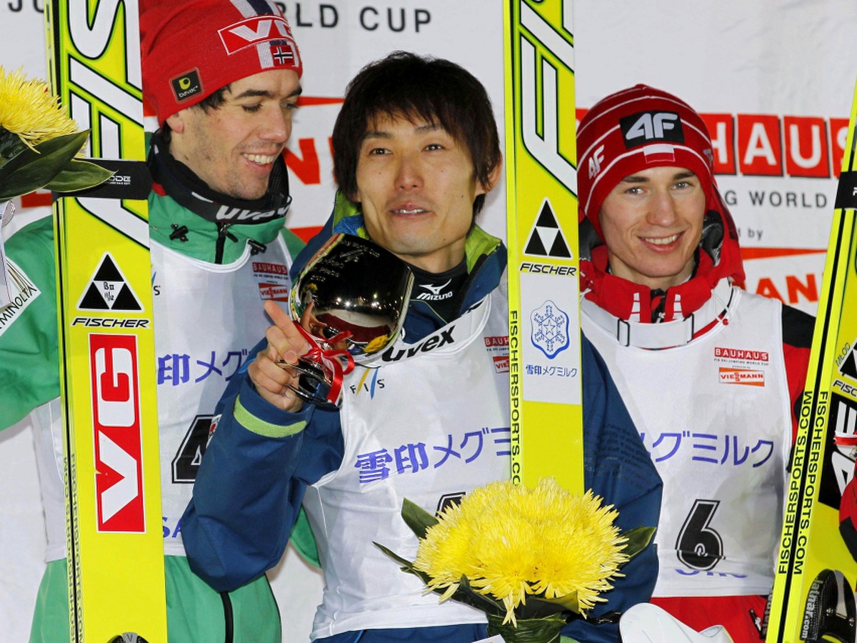 Anders Bardal, Daiki Ito a Kamil Stoch 