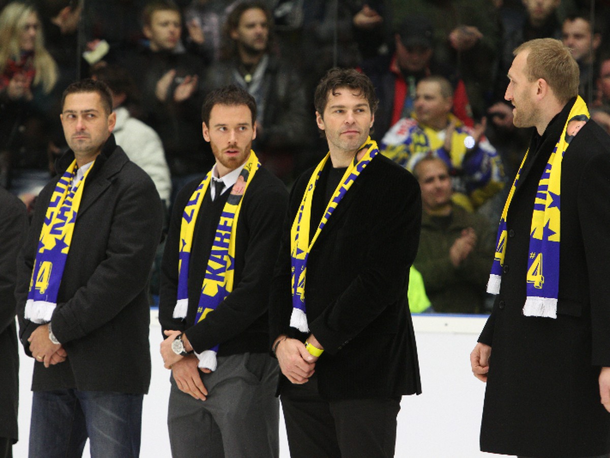 Rachůnkovi prišli vzdať hold aj viaceré hviezdy českého hokeja