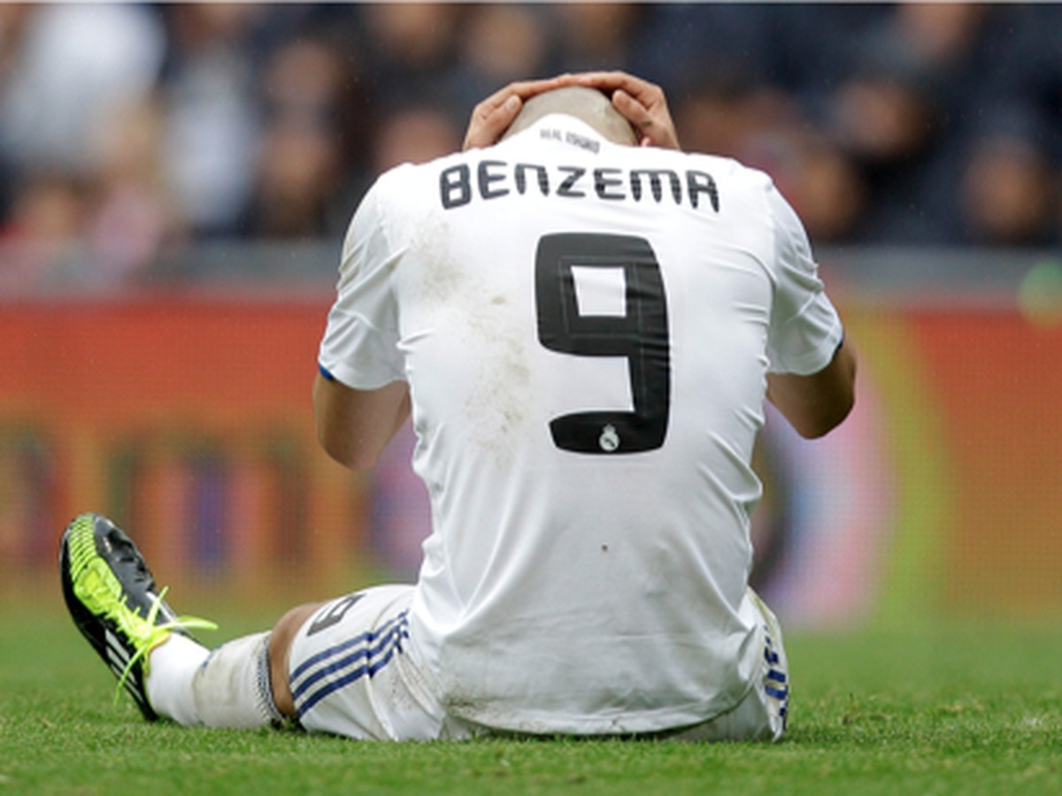 Nešťastný Karim Benzema