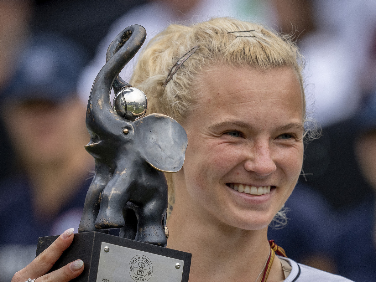 Česká tenistka Kateřina Siniaková získala na turnaji v Bad Homburgu štvrtý titul vo dvojhre
